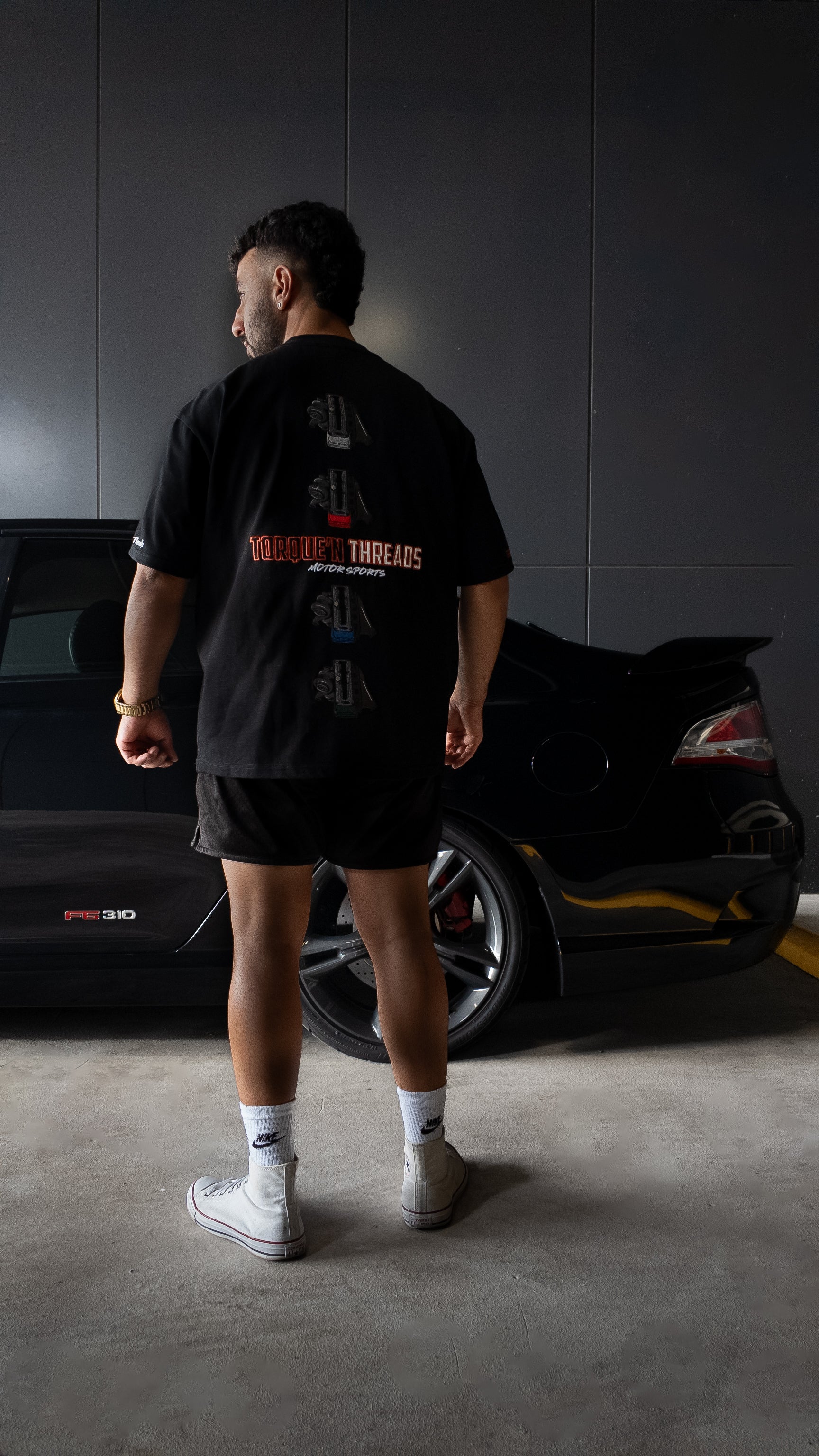 Torque'N Threads Motorsports Tshirt (Black)