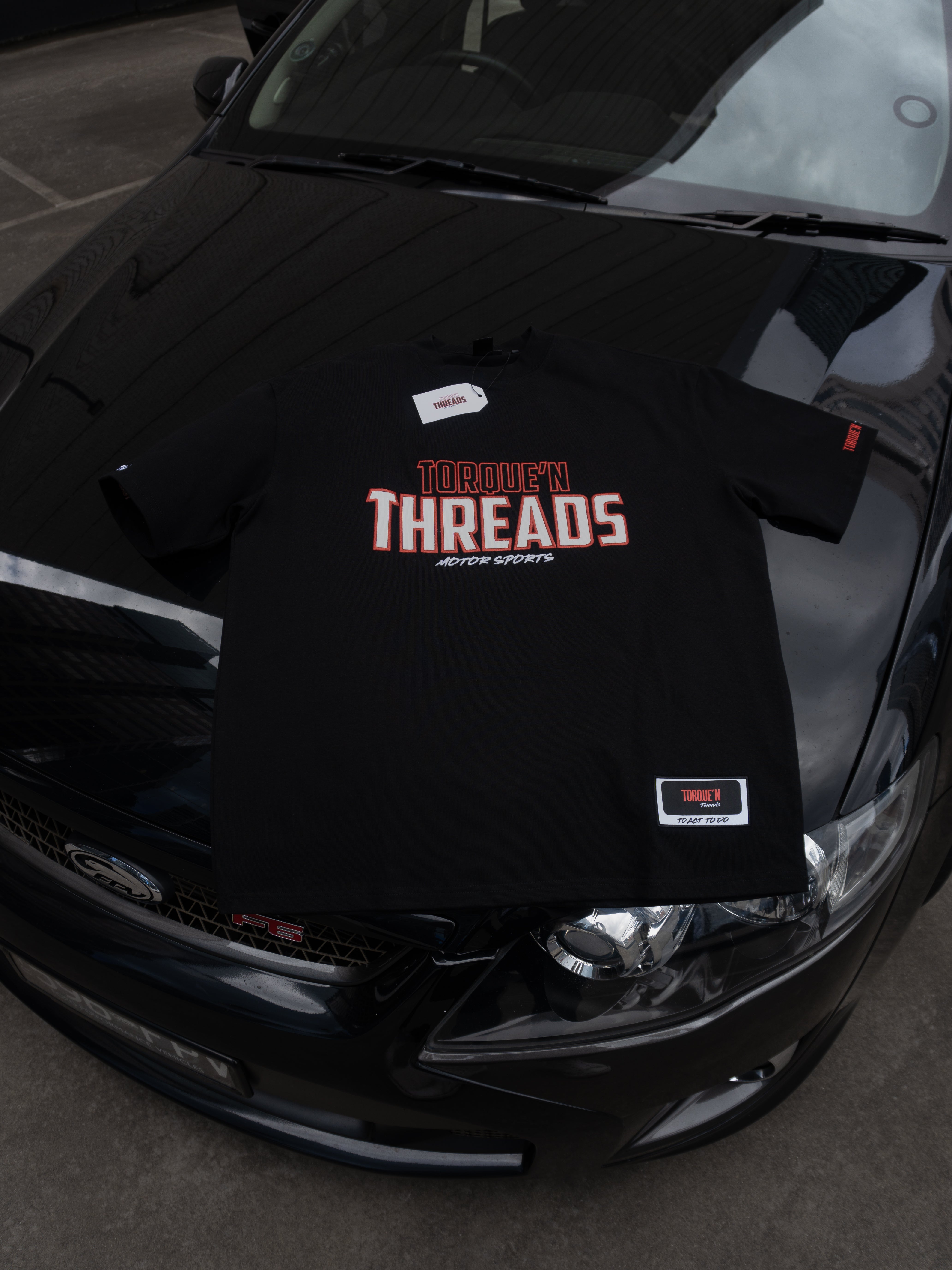 Torque'N Threads Motorsports Tshirt (Black)