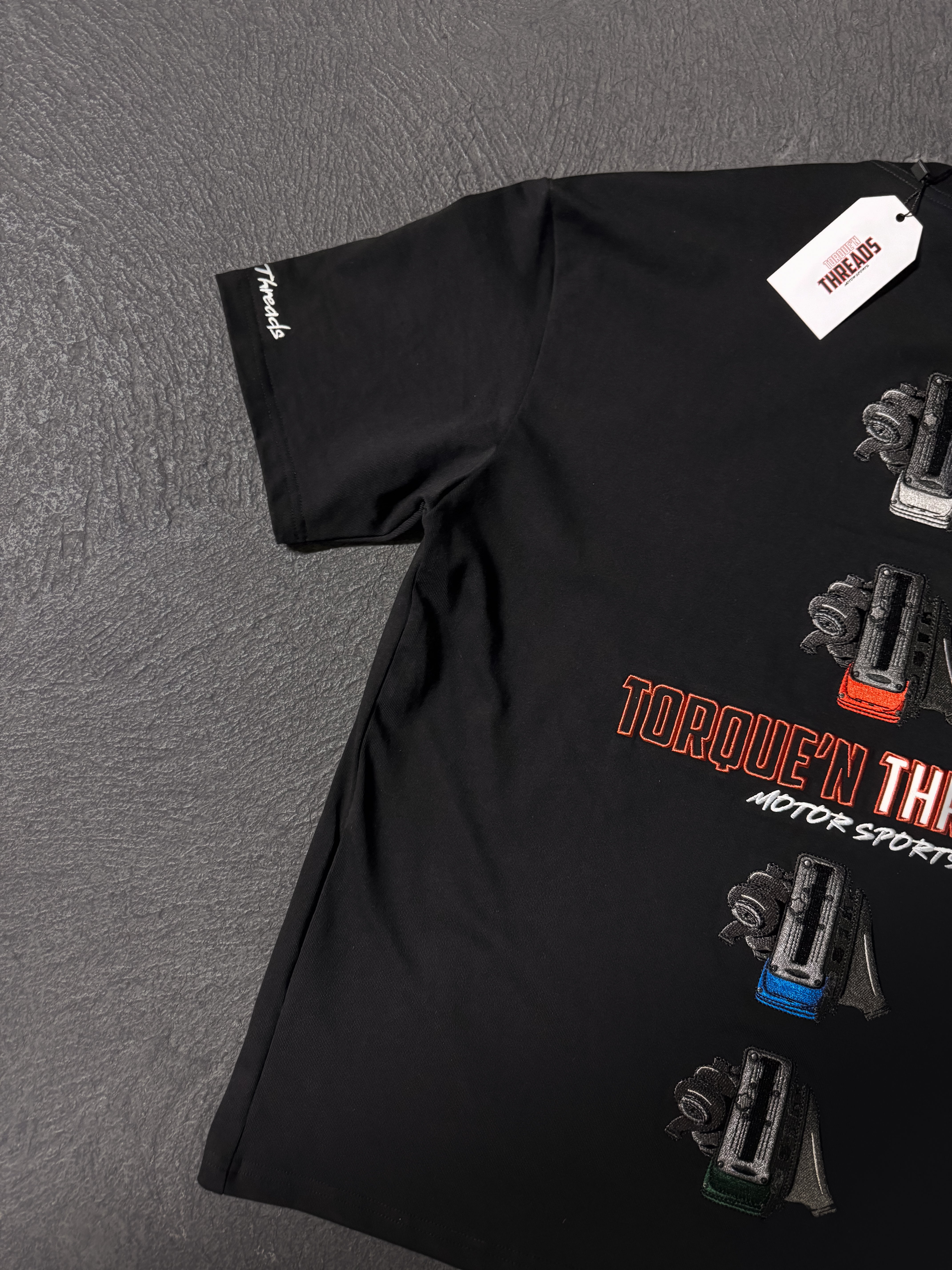 Torque'N Threads Motorsports Tshirt (Black)