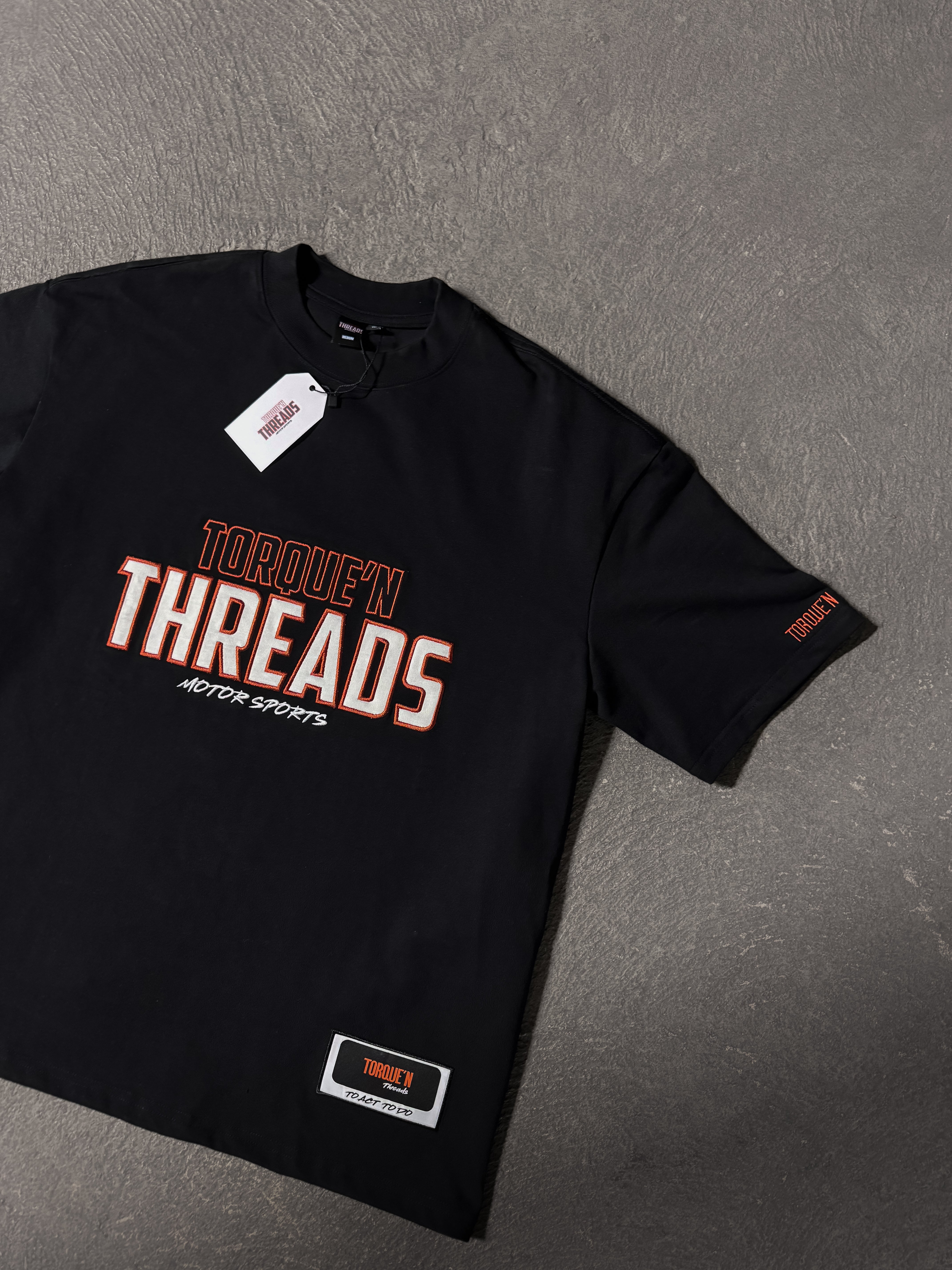 Torque'N Threads Motorsports Tshirt (Black)